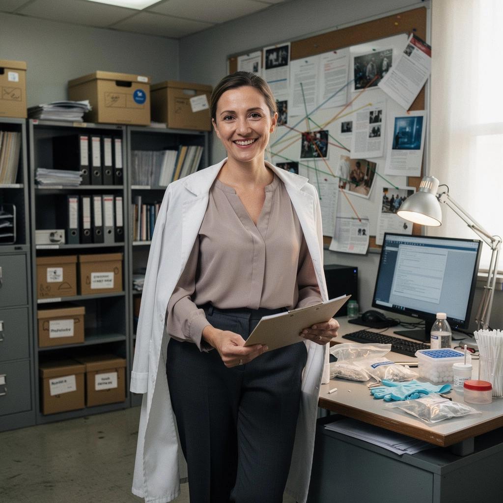 Közelkép egy ujjlenyomat-lemérő készülékről, amely a nyomozások során hasznos.